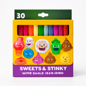Crayola Silly Scents Sweets & Stinky Washable Markers Pack of 20 588269