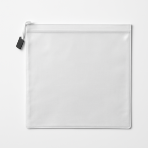 Deli E38975 A4 Transparent Plastic Zip Bag
