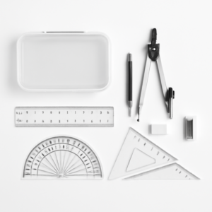 Deli EG30404 Geometry Box Set 8 Pcs