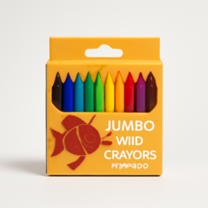Goldfish C12 Flupa Jumbo Wax Crayons 12 Colours