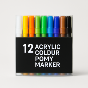 Keep Smiling APM-12 12 Acrylic Colour Paint Marker Set