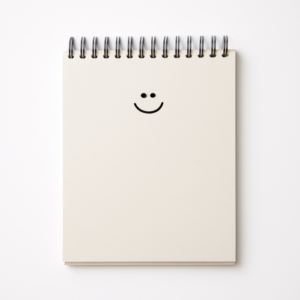 Keep Smiling Artist's Sketch Pad