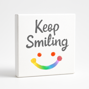 Keep Smiling Watercolor Deal No38