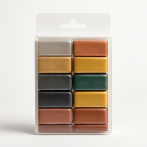 Mont Marte Polymer Clay Metallic Color Pack of 10