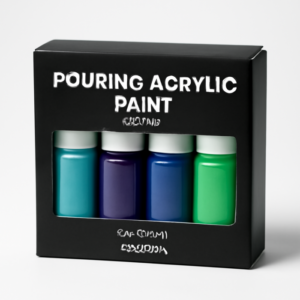 Mont Marte Pouring Acrylic Paint Set Premium 4pc x 60ml Aurora
