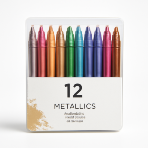 Mont Marte Signature Twistable Metallics 12pc