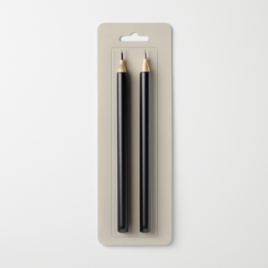 Mont Marte White Charcoal Pencils- 2pcs Set