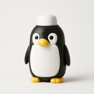 Penguin Sharpener & Eraser 2 in 1
