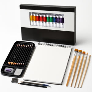 Professional Acrylic and Sketching Kit For Artist Deal No.69